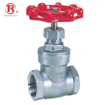 API CE Factory Hot Sale Low Pressure SS Stainless Steel Thread Female Gate Valve